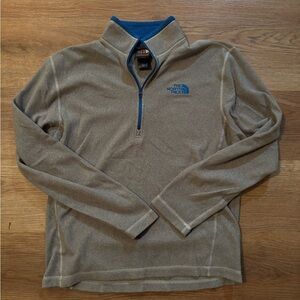 The North Face Gray Quarter-Zip Pullover